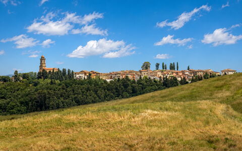 Terrazza sulla Luna, Casciana Terme: Horizonte, Paisaje Natural, Pradera, Paisaje, Ecorregión, Llanura, El Terreno Del Lote, Campo, Área Rural, Prado