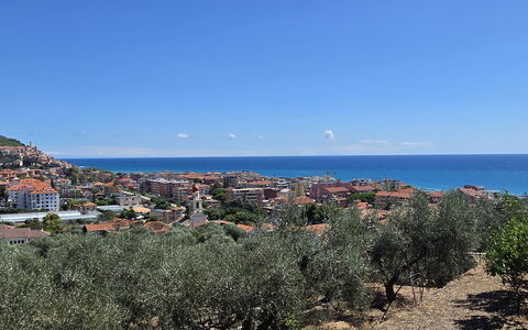 Villa Pineta della Rovere: Azul, Tiempo De Día, Horizonte, Costa, Mar, Costeras Y Los Accidentes Geográficos Oceánico, Barrio Residencial, Oceano, Apuntalar, Playa