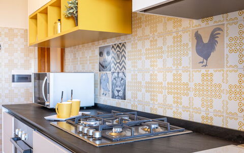 Corso 109: Cocina, Loseta, Gabinetes, Diseño, Pintar, Mostrador, Papel Pintado