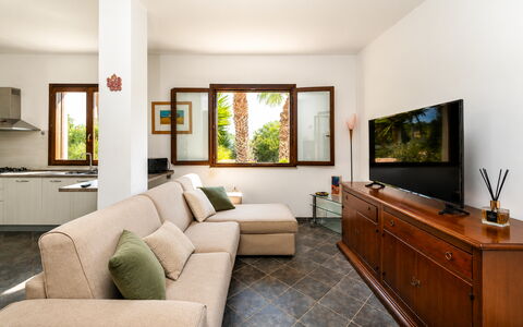 Villa Don Pino: Mueble, Diseño De Interiores, Sofá, Piso, Sala, Madera, Suelo, Mesa, Habitación, Techo