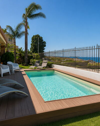 La Villa di Giusy: Piscina, Recurso, Piso, Eco Hotel, Suelo, Material Compuesto, Ocio, Cubierta, Sombra, Jardín