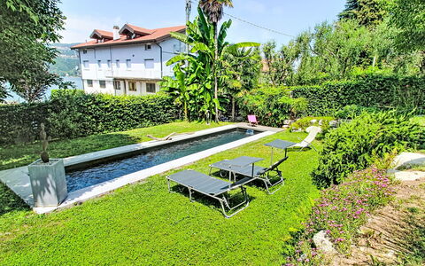 Emma: Arbusto, Piscina, Jardín, Césped, Paisajismo, Patio Interior, Recurso, Yarda, Inmuebles, Fuente De Agua