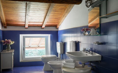 Casa Mancini, Holiday Villa, San Galgano: Arreglo De Tubería, Baño, Lavabo, Lavabo Del Baño, Diseño De Interiores, Piso, Grifo, Plomería, Asiento Del Baño, Baño