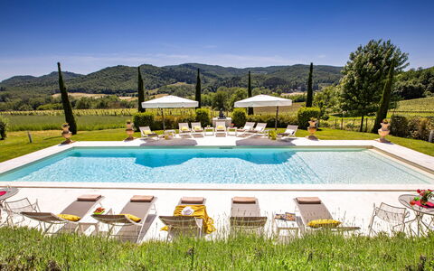 Le Querce dei Medici 12+2: Piscina, Recurso, Inmuebles, Mueble Para Exteriores, Eco Hotel, Jardín, Ocio, Villa, Thermae, Paisajismo