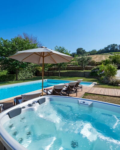 Casale Rosy 6+2: Piscina, Mueble Para Exteriores, Paraguas, Ocio, Recurso, Eco Hotel, Jardín, Sombra, Paisajismo