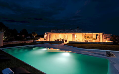 White Stone House 6+1: Azul, Piscina, Material Compuesto, Recurso, Fuente De Agua, Inmuebles, Villa, Eco Hotel, Hotel, Thermae