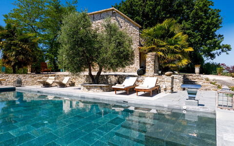 Il Castellaccio 8: Azul, Piscina, Fuente De Agua, Losa, Recurso, Eco Hotel, Villa