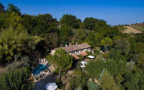 Villa Agave 8: Árbol, Paisaje, Casa, Casa, Área Rural, Techo, Cabaña, Inmuebles, Paisajismo, Pueblo