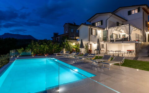 Villa Elena 9+1: Barrio Residencial, Casa, Casa, Piscina, Cordillera, Inmuebles, Balcón, Villa, Eco Hotel, Recurso