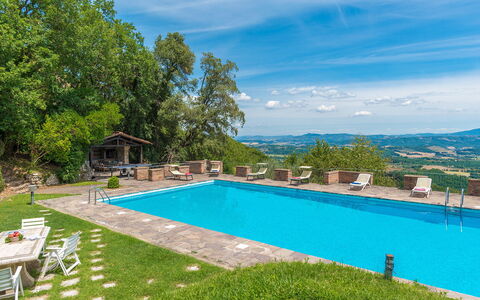 L'Alcova 8+2: Azul, Piscina, Hill Station, Eco Hotel, Inmuebles, Recurso, Villa, Ciudad De Vacaciones, Casa De Campo, Pueblo De Montaña