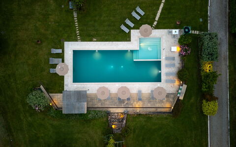 La Colonica 18: Piscina, Recurso, Ocio, Mueble Para Exteriores, Material Compuesto, Thermae, Fuente De Agua, Eco Hotel, Sunlounger, Jardín