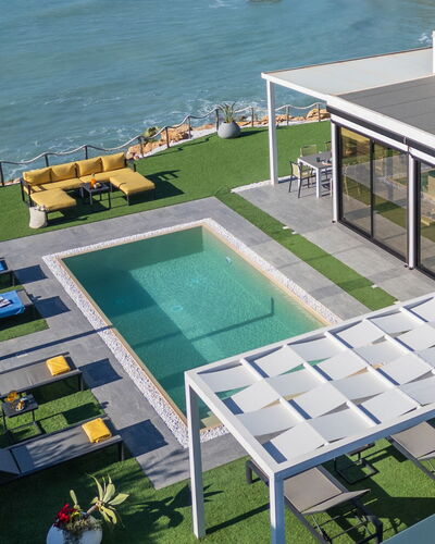 Villa Sabbie Rosse 6: Piscina, Recurso, Mar, Ocio, Sombra, Mueble Para Exteriores, Oceano, Costa, Villa, Hotel
