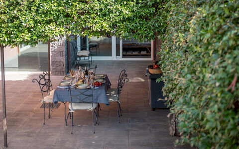 Villa Kimia 8: Hoja, Arbusto, Sombra, Primavera, Jardín, Mueble Para Exteriores, Maceta, Paisajismo, Yarda