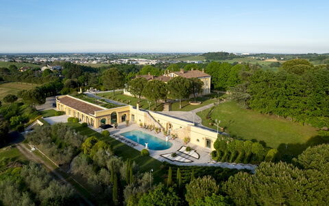 Tenuta Bagni De'Consoli 24: Inmuebles, Mansión, Piscina, Hacienda, Jardín, Villa, Paisajismo, Casa Señorial, Parque, Patio