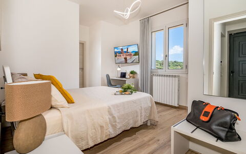 Dama dei Venti 6+2: Pared, Diseño De Interiores, Mueble, Habitación, Habitación, Cama, Departamento, Casa, Suelo, Piso