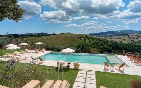 Casolare San Martino 12: Piscina, Mueble Para Exteriores, Recurso, Mueble, Sunlounger, Eco Hotel, Thermae, Inmuebles, Silla, Villa