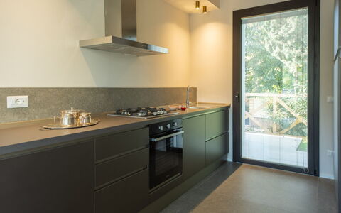 Onda 8: Cocina, Mostrador, Diseño De Interiores, Electrodoméstico, Estufa De Cocina, Aparato De Cocina, Casa, Estufa De Gas, Gabinetes, Electrodoméstico