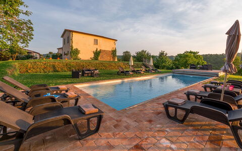 Villa a Casa di Giovanni 12: Piscina, Jardín, Inmuebles, Mueble Para Exteriores, Eco Hotel, Paisajismo, Recurso, Sunlounger, Hacienda, Yarda