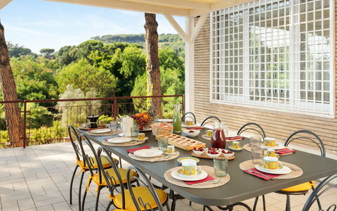 Antico Ceraso 10: Mueble, Mesa, Silla, Mueble Para Exteriores, Cocina Y Comedor Mesa, Mesa Al Aire Libre, Vajilla, Restaurante, Comedor, Patio