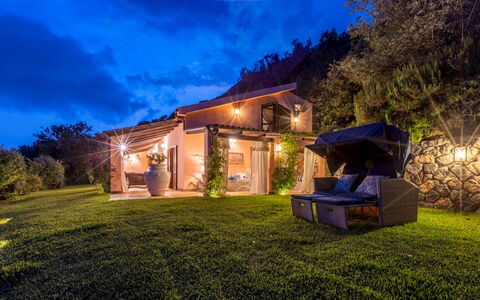 Villa Bambù 9+2: Casa, Paisaje, Casa, Cabaña, Eco Hotel, Jardín, La Iluminación Del Paisaje, Recurso, Inmuebles