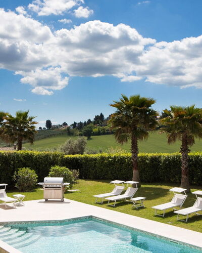 Villa Mandara 8+2: Piscina, Mueble Para Exteriores, Recurso, Sunlounger, El Terreno Del Lote, Césped, Jardín, Eco Hotel, Paisajismo, Sombra