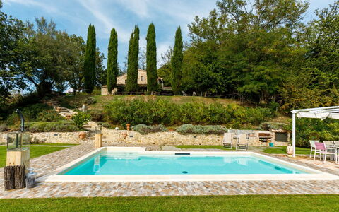 Casalina 8: Piscina, Jardín, Recurso, Ocio, Mueble Para Exteriores, Inmuebles, Patio Interior, Paisajismo, Hacienda, Villa