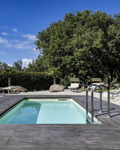 Villa Sparta 8+2: Piscina, Material Compuesto, Mueble Para Exteriores, Sombra, Jardín, Recurso, Cubierta, Eco Hotel, Paisajismo, Patio Interior