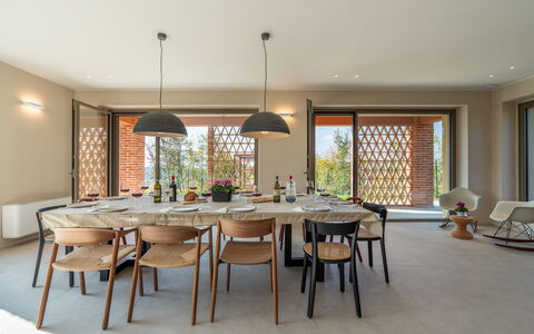 Cascina Buzio 12: Mueble, Diseño De Interiores, Silla, Mesa, Piso, Madera, Cocina Y Comedor Mesa, Comedor, Suelo, Techo