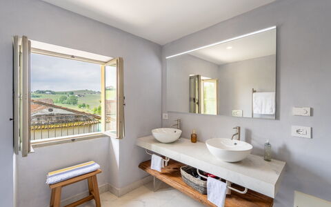 Tenuta Schiavon Barrero 12: Diseño De Interiores, Pared, Piso, Arreglo De Tubería, Suelo, Techo, Encendiendo, Casa, Grifo, Baño