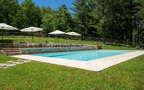 Villa Palazzolo 8: Piscina, Jardín, Recurso, Paisajismo, Césped, Sombra, Eco Hotel, Parque, Mueble Para Exteriores, Patio Interior
