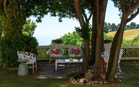 Villa Fiola 8: Verde, Mueble, Jardín, Verano, Arbusto, Mueble Para Exteriores, Césped, Primavera, Sombra