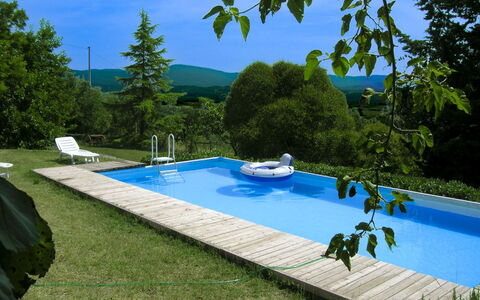 Casa Rossa: Azul, Piscina, Ocio, Jardín, Sombra, Patio Interior, Paisajismo, Recurso, Mueble Para Exteriores, Césped
