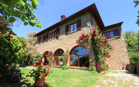Villa Verniana: Flor, Cielo, Planta, Edificio, Ventana, Maceta, Casa, Árbol, Cabaña, Puerta