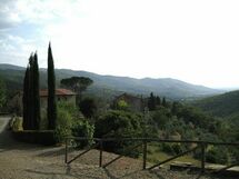Villa Polvano Picchio 1 - the view of the valley