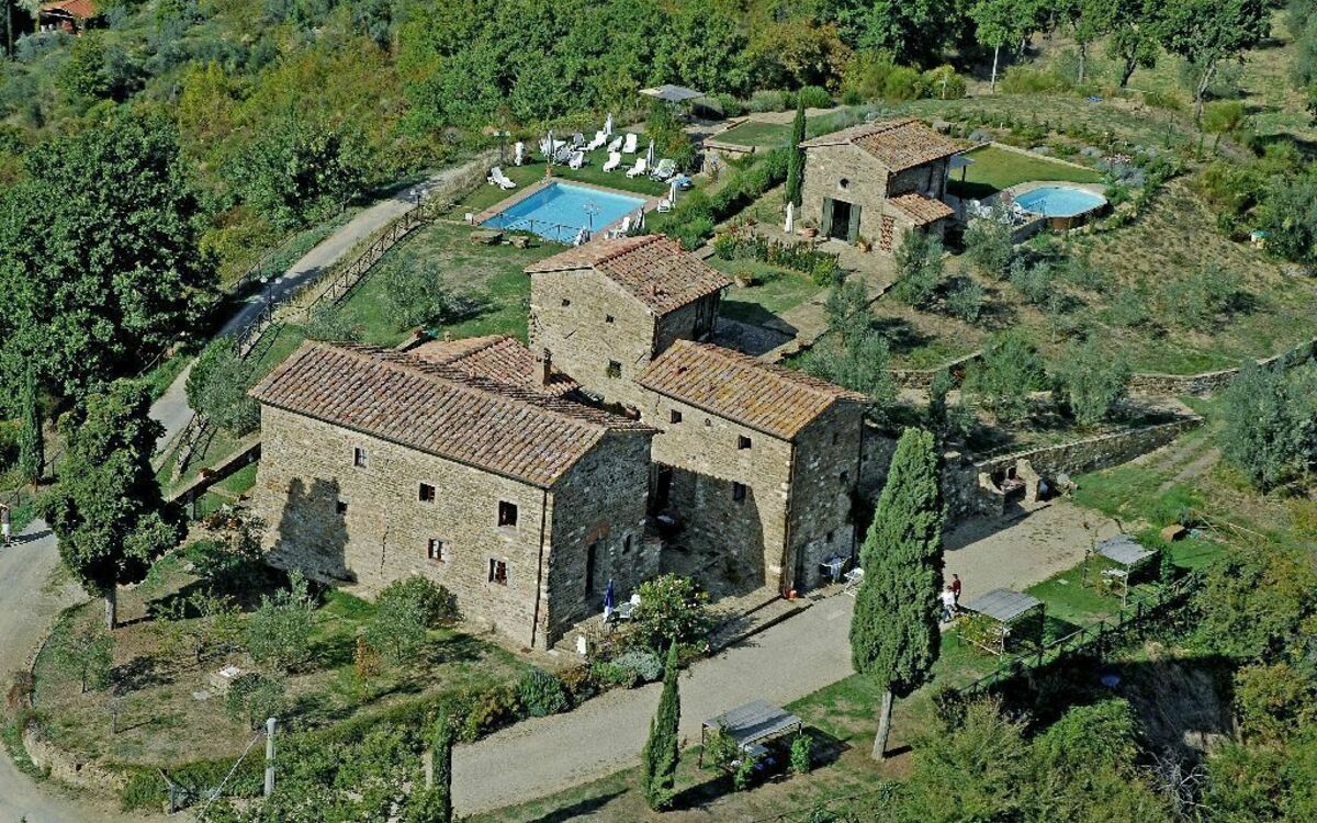 View of the Hamlet from a plane