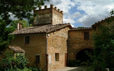 Montechiaro - Torre - Monteaperti, Toscana, Italia