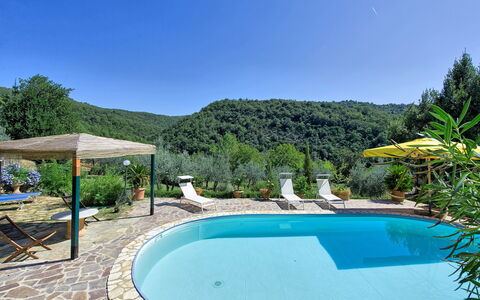 Bigiolo a Melazzano: Piscina, Propiedad, Bienes Raíces, Recurso, Casa, Inmuebles, Vacaciones, Patio Interior, Casa, Ocio